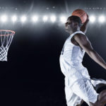 Basketball-Spieler dunkt © Brocreative - Fotolia.com