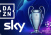 dazn sky Champions League