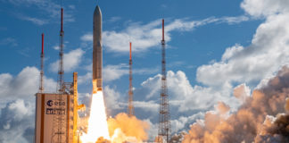 Ariane 5, Raketenstart; © Arianespace