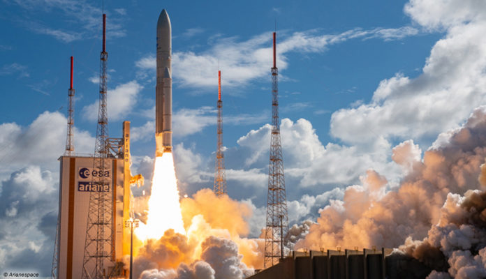 Ariane 5, Raketenstart; © Arianespace