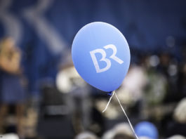 bayerischer rundfunk, br logo auf ballon; © Bayerischer Rundfunk