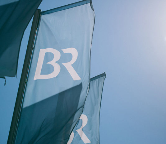 BR Fahne Bayerischer Rundfunk; © Bayerischer Rundfunk