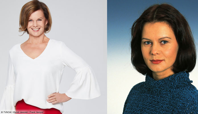 Petra Blossey damals und heute; Bild: © TVNOW / Bernd Jaworek / Frank Hempel