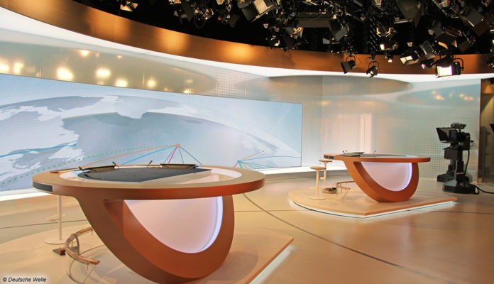 DW Deutsche Welle TV-Studio; © Deutsche Welle
