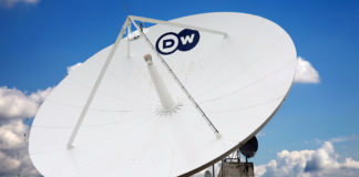 Deutsche Welle Sat-Schüssel Sendeantenne; © Deutsche Welle