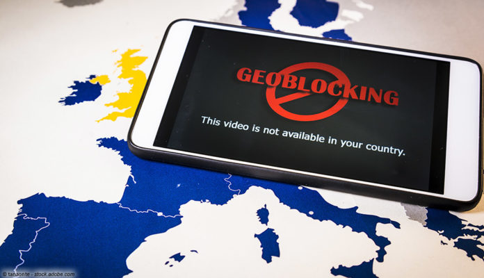 Geoblocking, Europa; © tanaonte - stock.adobe.com