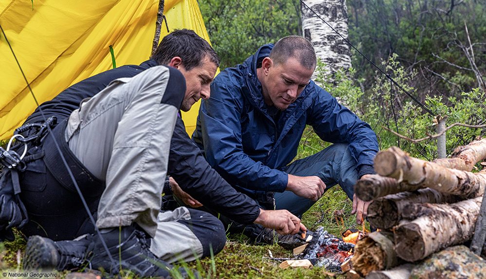 Januar Neustarts Bear Grylls