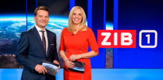 ORF, ZIB 1, Johannes Marlovits, Susanne Höggerl; © ORF/Thomas Ramstorfer
