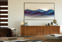 QLED Bilderrahmen Flachbild Samsung; © Samsung