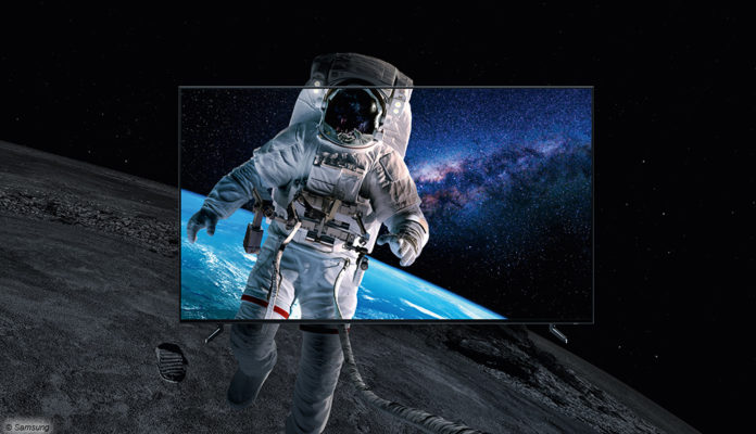 QLED Samsung Flachbild Fernseher; © Samsung