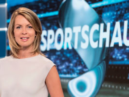 Sportschau Jessy Wellmer; © WDR/Herby Sachs