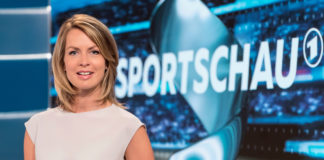 Sportschau Jessy Wellmer; © WDR/Herby Sachs