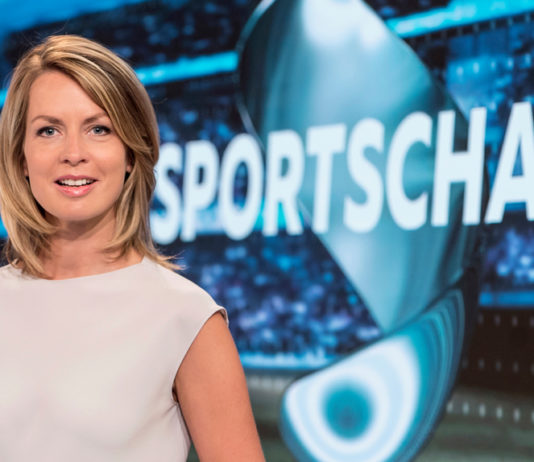 Sportschau Jessy Wellmer; © WDR/Herby Sachs