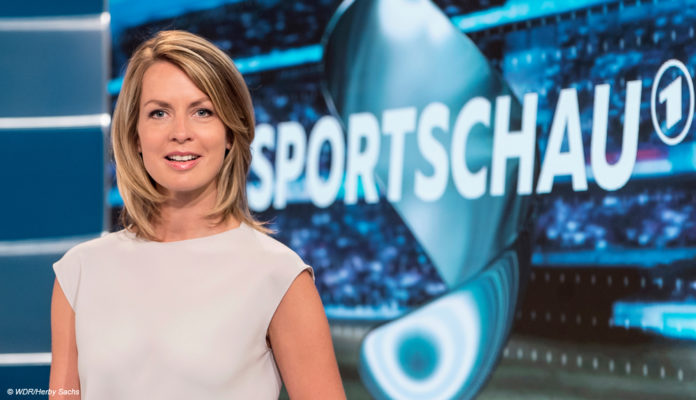 Sportschau Jessy Wellmer; © WDR/Herby Sachs
