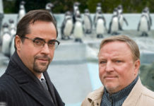 Jan-Josef Liefers und Axel Prahl im Münster-"Tatort"; © WDR/Martin Menke