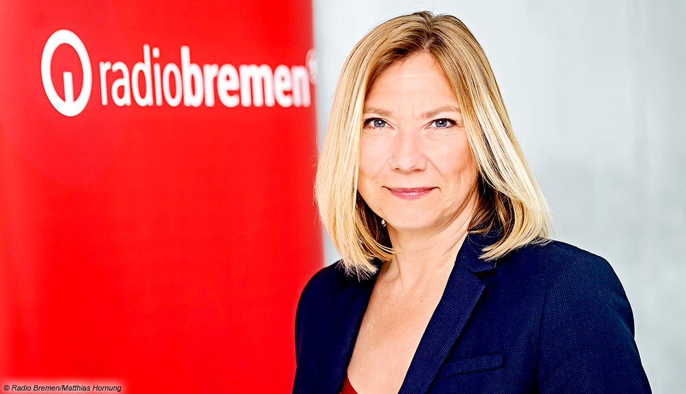 Dr. Yvette Gerner Intendantin von Radio Bremen; © Radio Bremen/Matthias Hornung