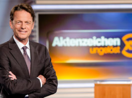 Aktenzeichen XY Rudi Cerne; © ZDF und Nadine Rupp