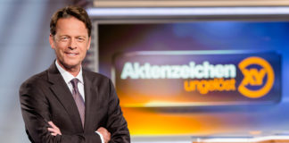 Aktenzeichen XY Rudi Cerne; © ZDF und Nadine Rupp