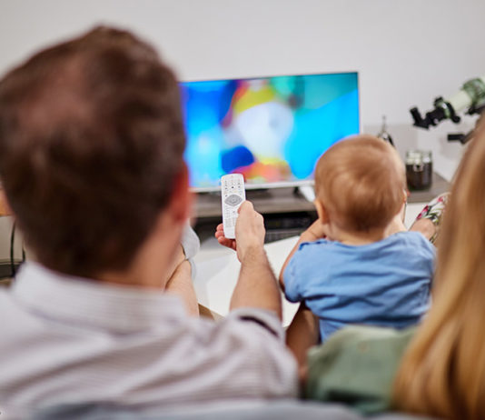 Fernsehen, TV-Programm, Familie