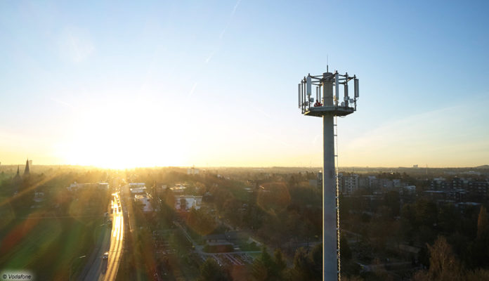 5G Mobilfunk Antenne Vodafone 5G; © Vodafone