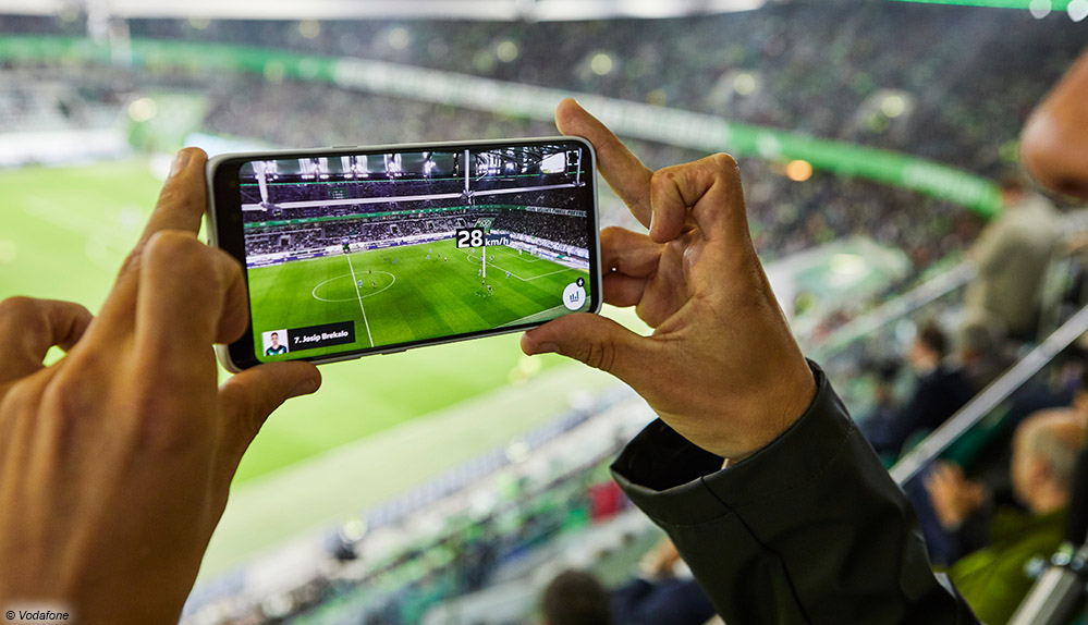 #DAZN und Vodafone: Neue Technik bei Bundesliga-Übertragung