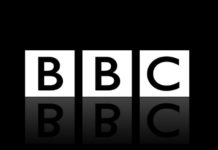 BBC, Logo, Spiegeleffekt; © BBC