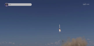 Beispielbild, Raketenstart: © NASA TV