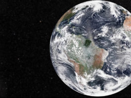 Erde, NASA TV; © NASA TV