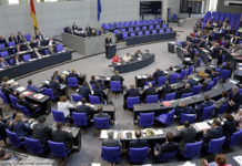 Bundestag, Politik Parteien, AFD, CDU, FPD, Linke, Bündnis90, Grüne SPD; © Deutscher Bundestag/Thomas Köhler/ photothek.net