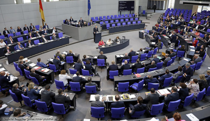 Bundestag, Politik Parteien, AFD, CDU, FPD, Linke, Bündnis90, Grüne SPD; © Deutscher Bundestag/Thomas Köhler/ photothek.net