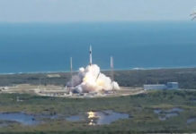 Dragon SpaceX; © NASA TV