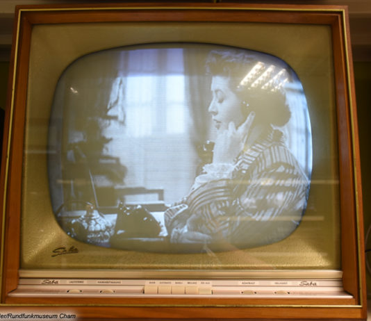 Saba Fernseher 60er ; © Auerbach Verlag/Thomas Riegler/Rundfunkmuseum Cham