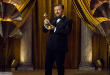 Golden-Globe-Ricky-Gervais; © 2019 NBCUniversal Media, LLC