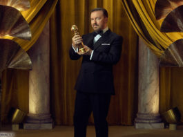 Golden-Globe-Ricky-Gervais; © 2019 NBCUniversal Media, LLC