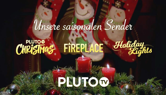 Weihnachten Pluto TV; © Pluto TV