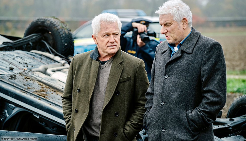 Tatort München Ivo Batic (Miroslav Nemec) und Franz Leitmayr (Udo Wachtveitl); © BR/Roxy Film/Marco Nagel