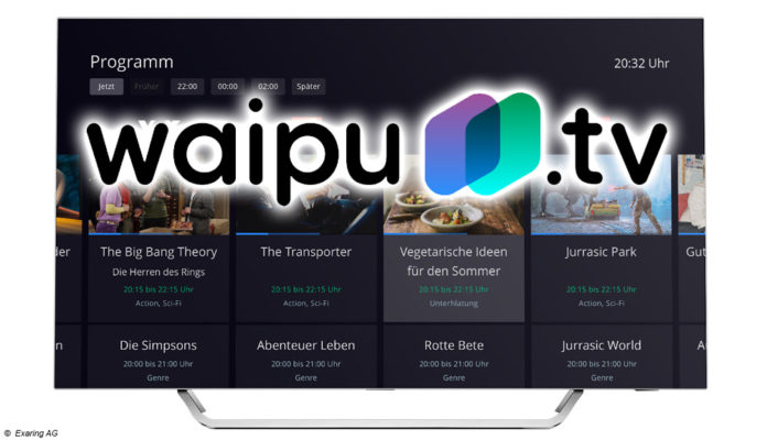 Waiputv-2 waipu.tv; © Exaring AG/Montage digitalfernsehen.de