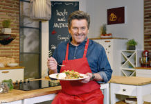 koch mal ANDERS, Gastgeber Thomas Anders; © SWR/Kristina Schäfer