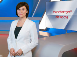 maischberger.die woche - Sandra Maischberger; © WDR/Markus Tedeskino