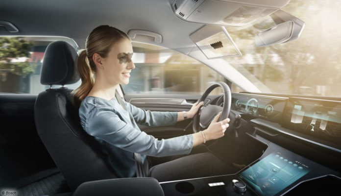 Bosch entwickelt intelligente Digital-Sonnenblende fürs Auto