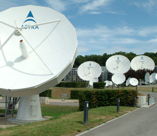 SES Astra Sat Sender; © SES