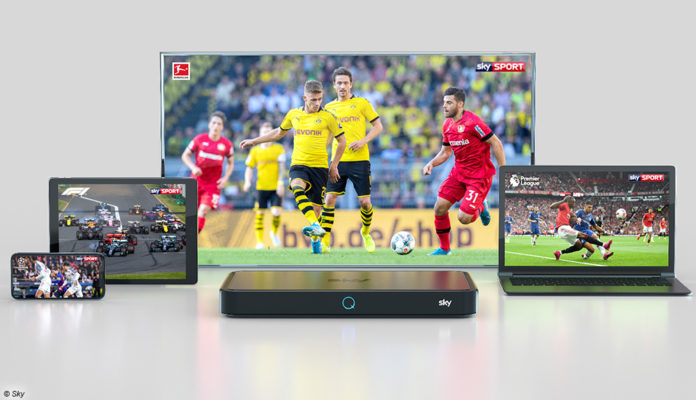 Sky Q Sport, BVB - Bayern 04 Leverkusen; © Sky