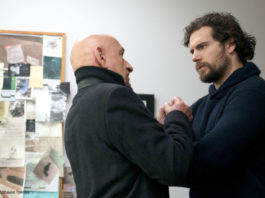 Ben Kingsley und Henry Cavill; © obs/ZDF/Shauna Townley