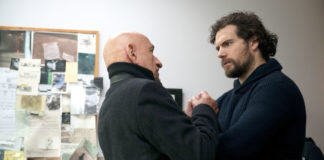 Ben Kingsley und Henry Cavill; © obs/ZDF/Shauna Townley