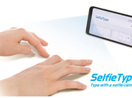 Selfietype, Tastatur; © Samsung