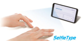 Selfietype, Tastatur; © Samsung