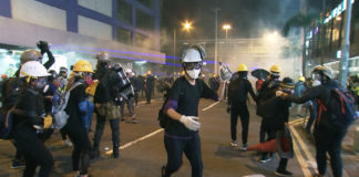 Hongkong, Proteste; © obs/ZDF/Ulf Röller