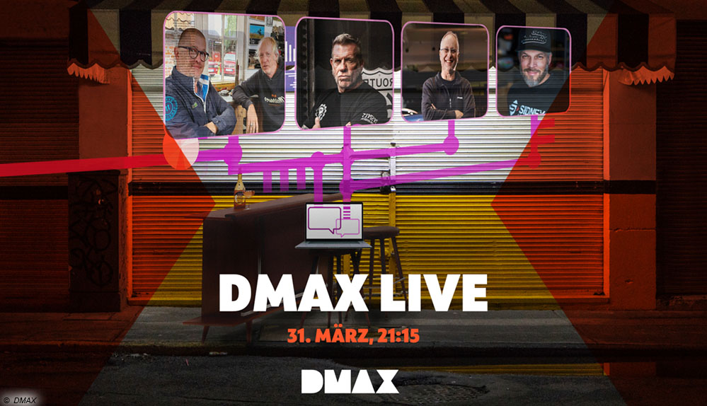 DMAX startet heute erste LiveTalkshow DIGITAL FERNSEHEN