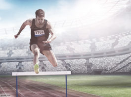 Leichtathletik, Hürdenlauf