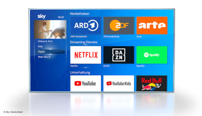 Sky Q, Youtube Kids;© Sky Deutschland